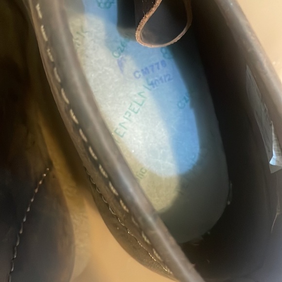 Clarks wallabee shacre boot beeswax brown lace up shoe - Picture 10 of 12